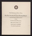 Invitation to Commencement Exercises 1920